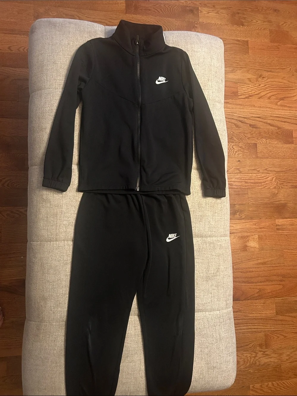 Nike Black Kids Zip Jacket & Jogger Set
